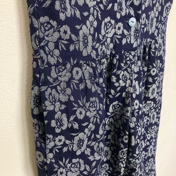 Vintage 90s Laura Ashley Style Jumpsuit // Size Small‎ - Picture 5 of 6